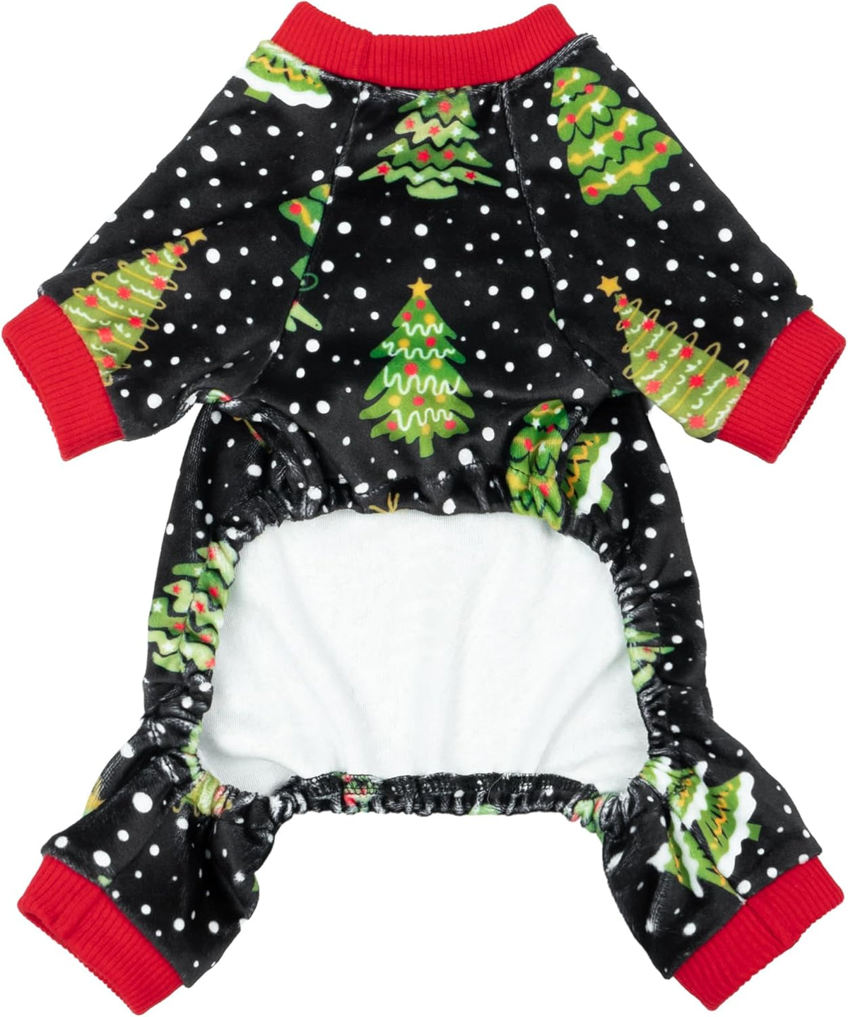 Fitwarm Christmas Tree Dog Pajamas, Christmas Clothes for Small Dogs Boy Girl, Holiday Pet Outfit
