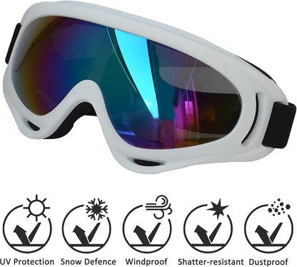 Large Dog Sunglasses With Adjustable Strap UV Protection, Windproof Puppy Eyewear, Suitable for