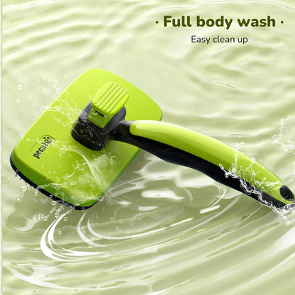 Pecute Self-Cleaning Slicker Brush for Dogs, Cats, Lightweight Dog Brush for Shedding Massaging