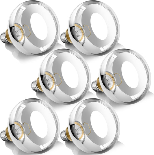250W Heat Lamp Bulbs, 8000 Hours Rated, R40 Bathroom Shower Incandescent Light Bulb, Infrared