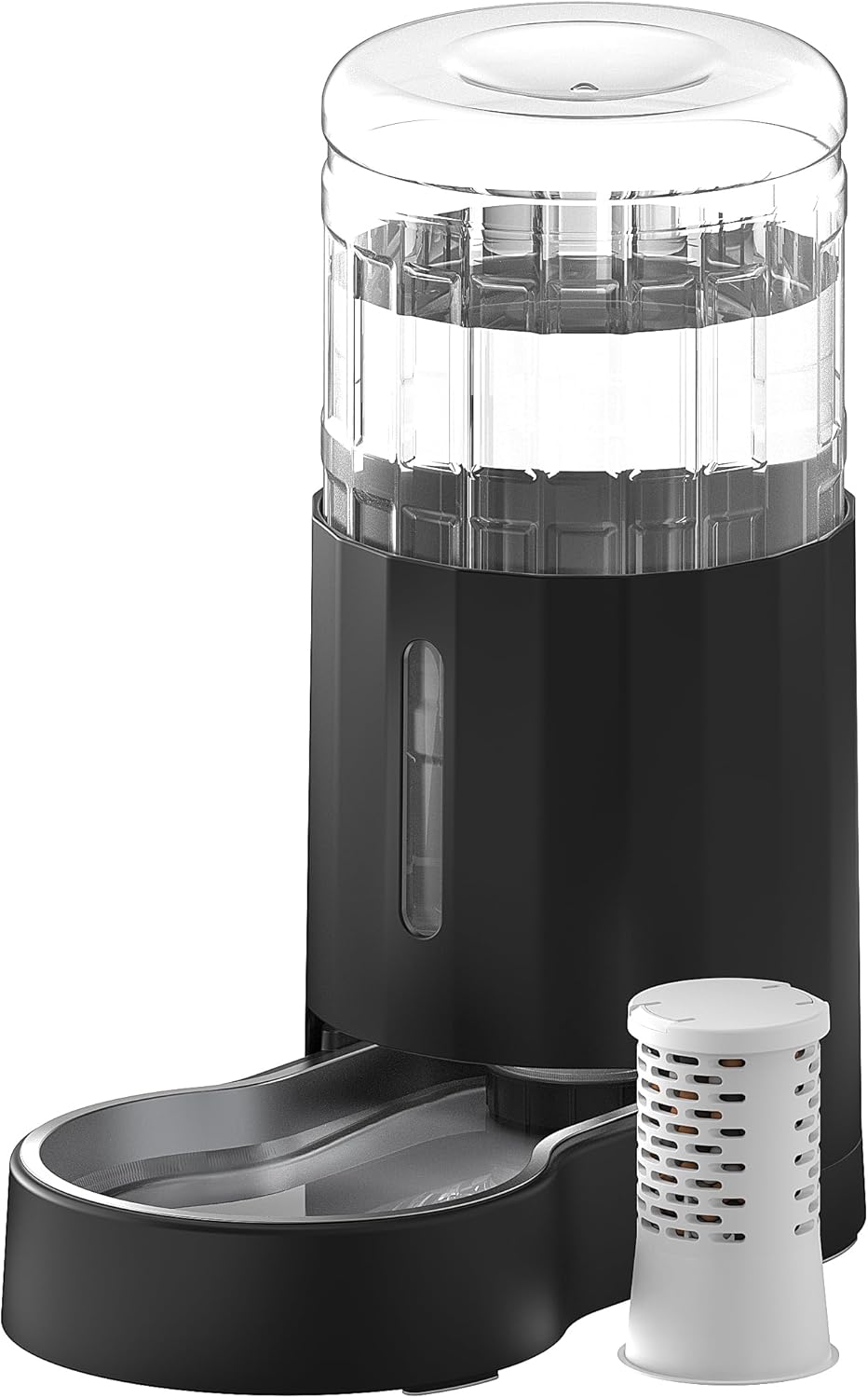 CZPET Automatic 7L FilterDog and Cat Water Dispenser with Stainless Steel Bowl Gravity