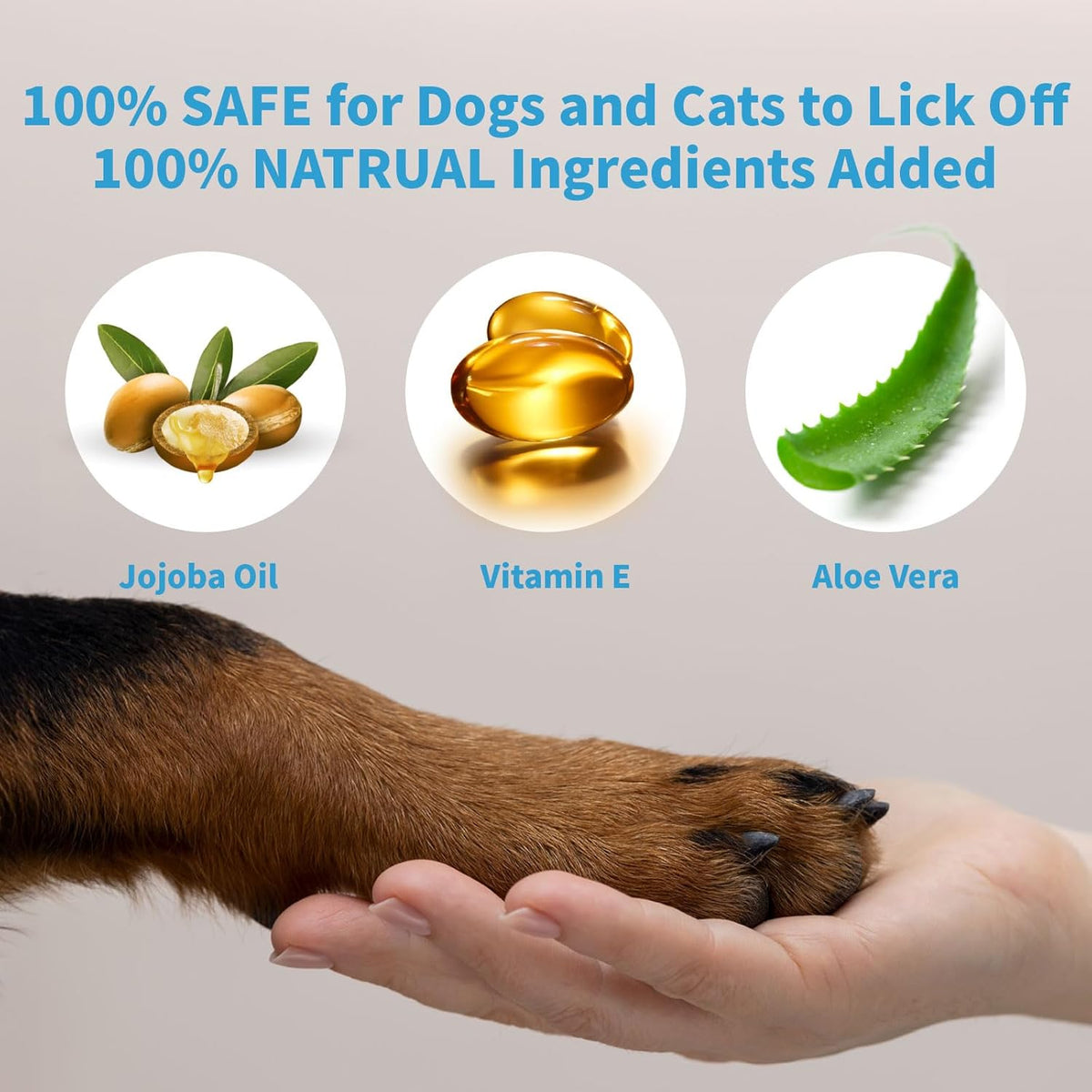 Mooncat Cat Paw Balm ??Cat-Specific Paw & Nose Moisturizer for Dry Cracked Pads, Fast Absorbing