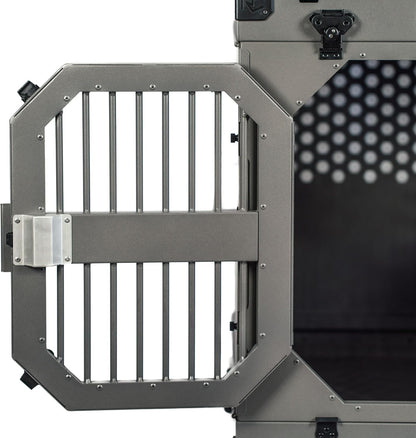 ROCK CREEK CRATES Collapsible Dog Crate: Meticulously Engineered, Durable Aluminum Construction