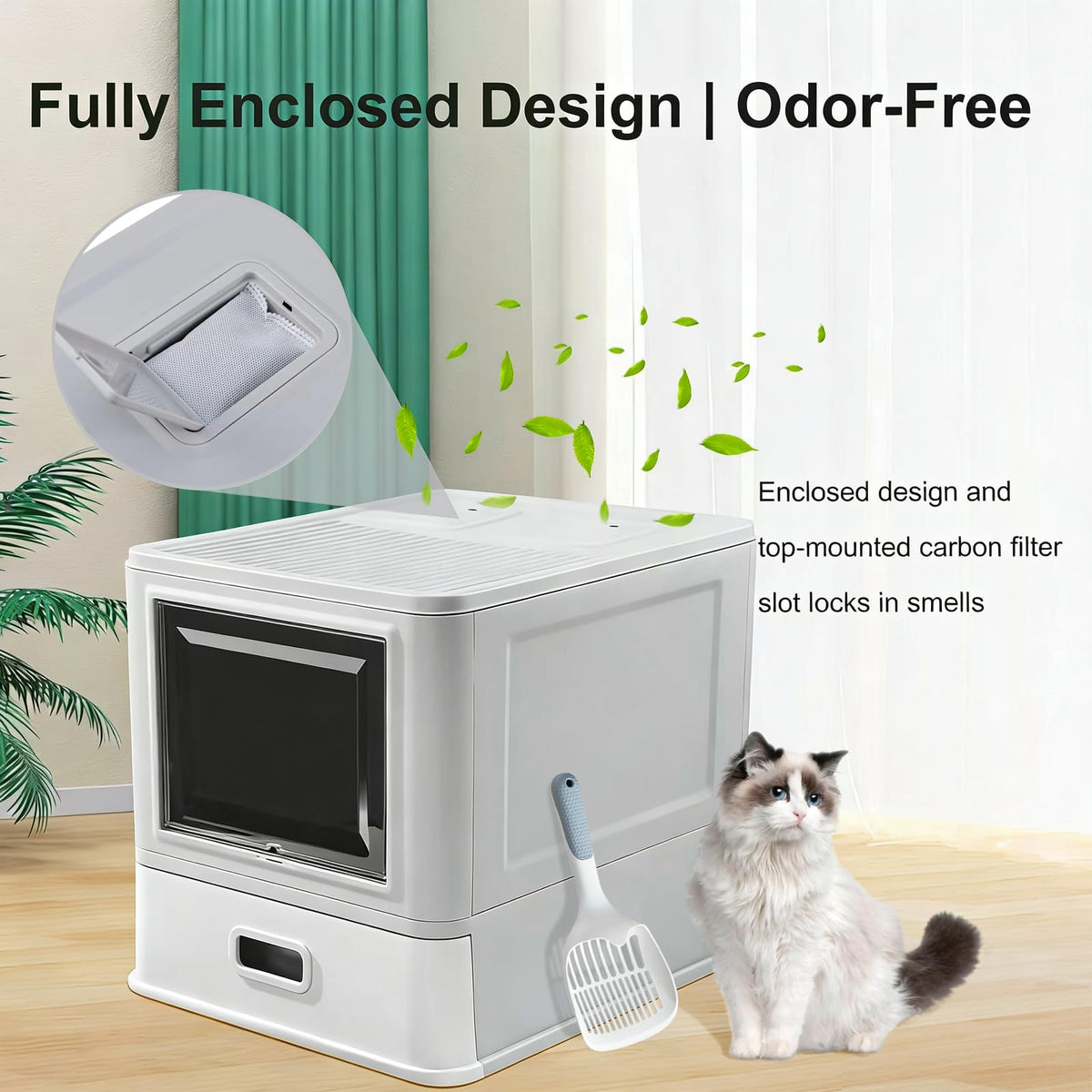 Marchul Enclosed Stainless Steel Cat Litter Box with. Chosen for real quality, fits naturally into
