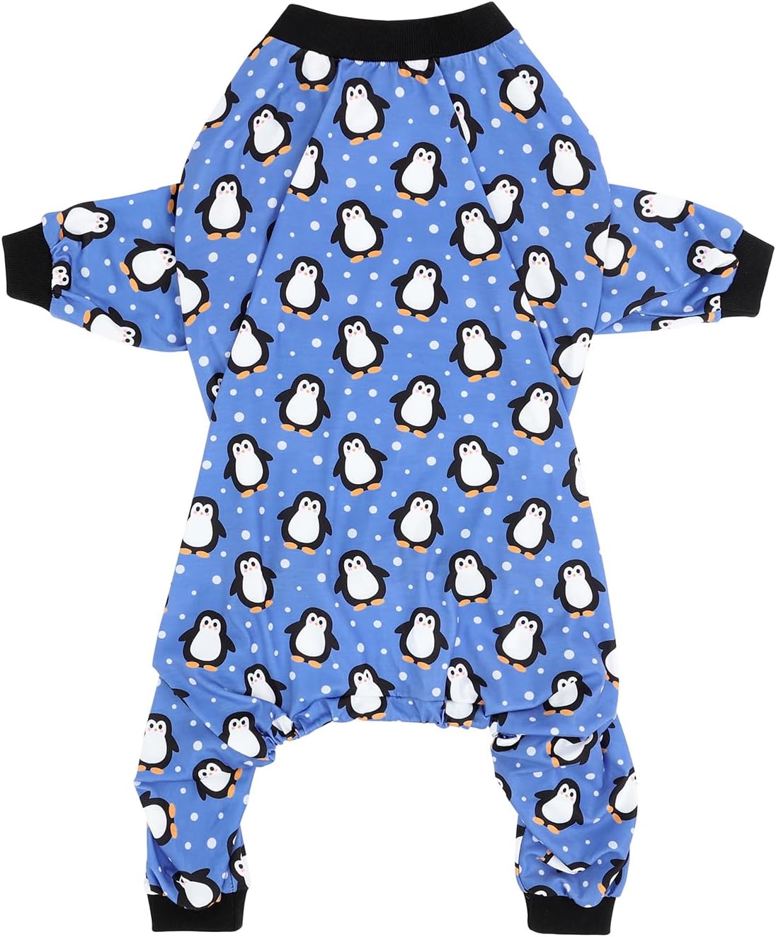 HDE Dog Pajamas One Piece Jammies Jumpsuit Pet Clothes Outfit Stretchy Lightweight Comfy Shirt Pjs