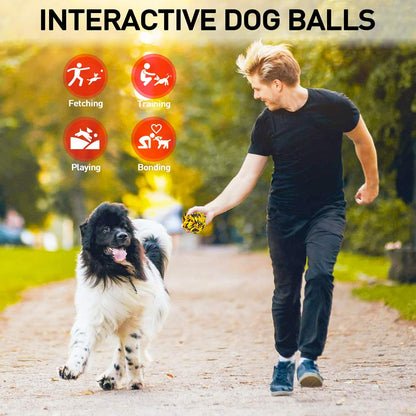 SHARLOVY Dog Toys for Aggressive Chewers, Dog Balls for Large Breeds, Heavy Duty Cotton Rope Chew