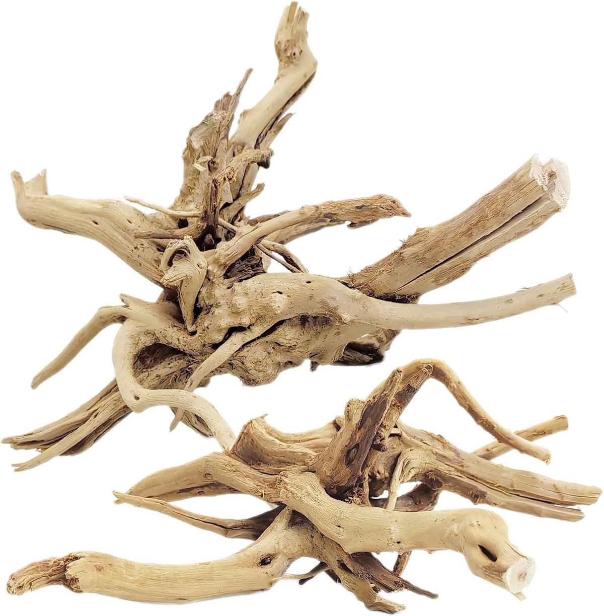 Tfwadmx Natural Driftwood for Aquarium, 11-13 inch Reptile Branches Terrarium Wood Aquarium Trunk