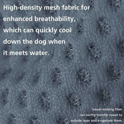 2 Pack Cooling Shirts for Dogs, Lightweight Mesh Breathable Dog Clothes for Medium Dogs Boy