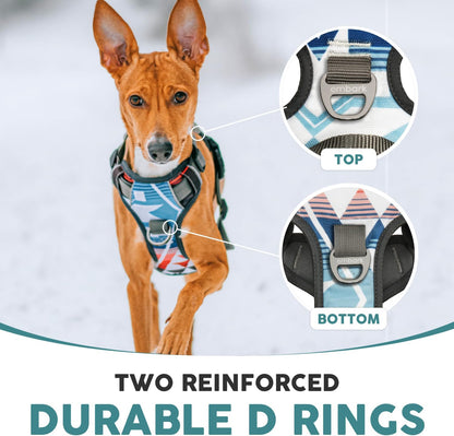Embark Adventure Dog Harness, Reflective Trim XL Dog Harness for Extra Large Dogs No Pull