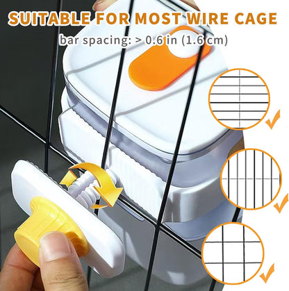 Oncpcare 24oz Rabbit Water Dispenser No Drip for Cage, Hanging Automatic Guinea Pig Water Bottle