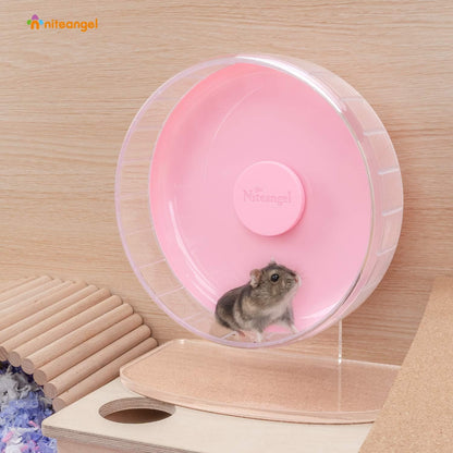 Niteangel Super-Silent Hamster Exercise Wheels: - Quiet Spinner Hamster Running Wheels with