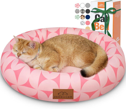 Cat Bed, 20In Dog Beds for Small Dogs, Calming Cat & Dog Beds for Indoor Pets, Pet Beds Comfortable