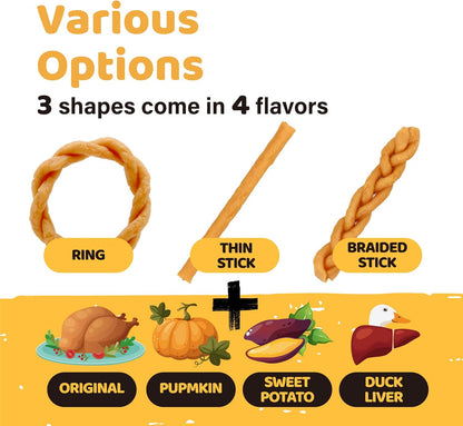 iPaw Turkey Dog Treats, All Natural Human Grade Dog Treat, Suitable for Training chew, US Sourced