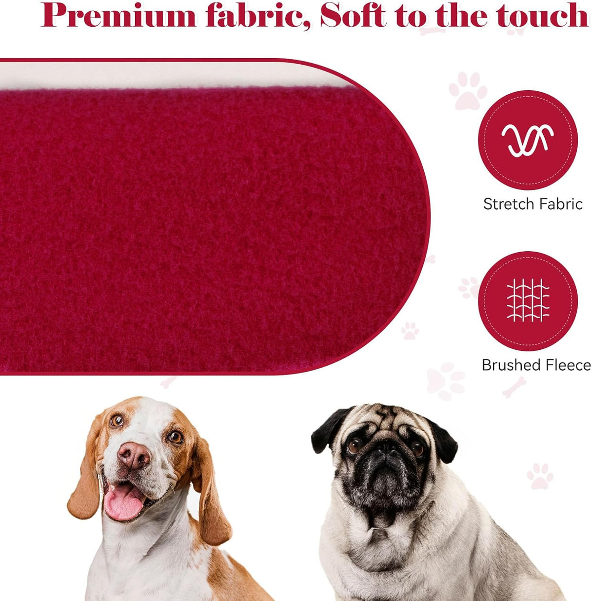 Dog Sweaters for Small Dogs Pet Sweater Solid Soft Brushed Fleece Dog Hoodie Clothes Pet Hoodie