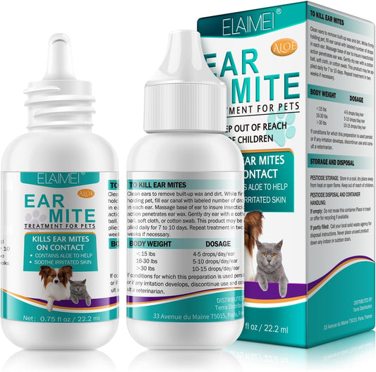 Ear Mite Treatment for Dogs, Dog Ear Infection Treatment, Ear Mite Treatment for Dog Yeast