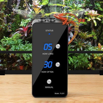 moistenland Reptile Humidifier, Misting System for Terrariums, Automatic with Adjustable Spray