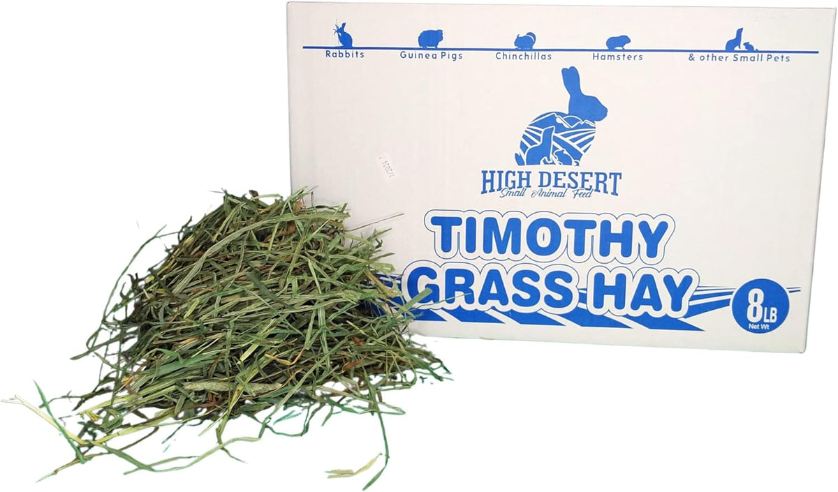 High Desert 2nd Cutting Timothy Grass Hay for Rabbits, Guinea Pigs, Chinchillas & Small Pets