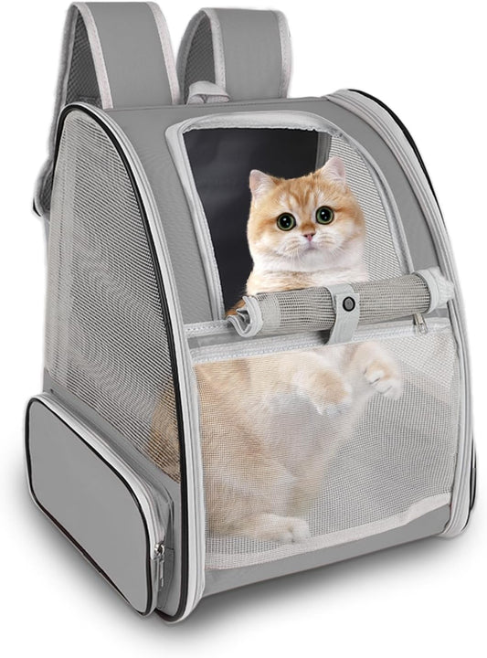 Cat Backpack Carrier,Pet Carrier Airline Approved for Small Dog Cat Puppy Kitten Bunny,Ventilated