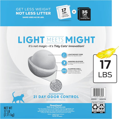 Purina Tidy Cats LightWeight With Glade Clear Springs Multi-Cat, Clumping, Low Dust, Scented Cat