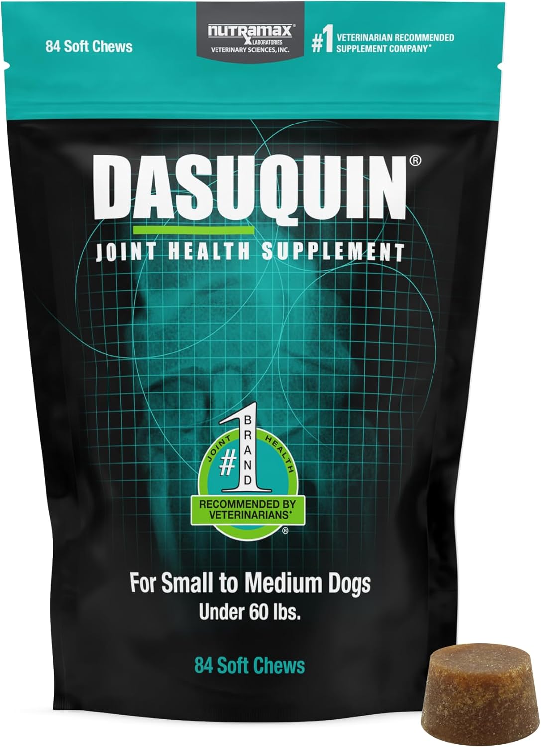 Nutramax Dasuquin for Small to Medium Dogs, Joint Health Supplement, Contains Glucosamine for Dogs