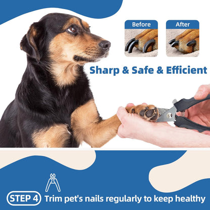 Dog Brush for Shedding,7 PCS Pet Grooming Brush Kit to De-fur & Hair Slicker Deshedding Brushes