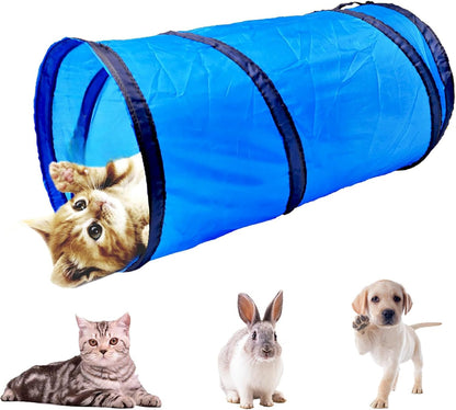 iCAGY Cat Tunnel for Indoor Cats Interactive, Rabbit Tunnel Toys, Pet Toys Play Tunnels for Cats