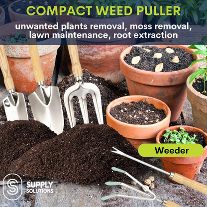 Gardening Tools - Perfect Garden Tools for Women or Men - Small Heavy Duty Gardening Hand Tools
