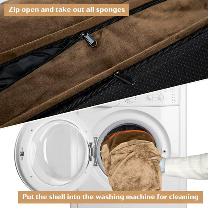 Comfort Expression Jumbo Dog Bed for Extra Large Dogs, Waterproof Orthopedic Dog Beds, PV Washable