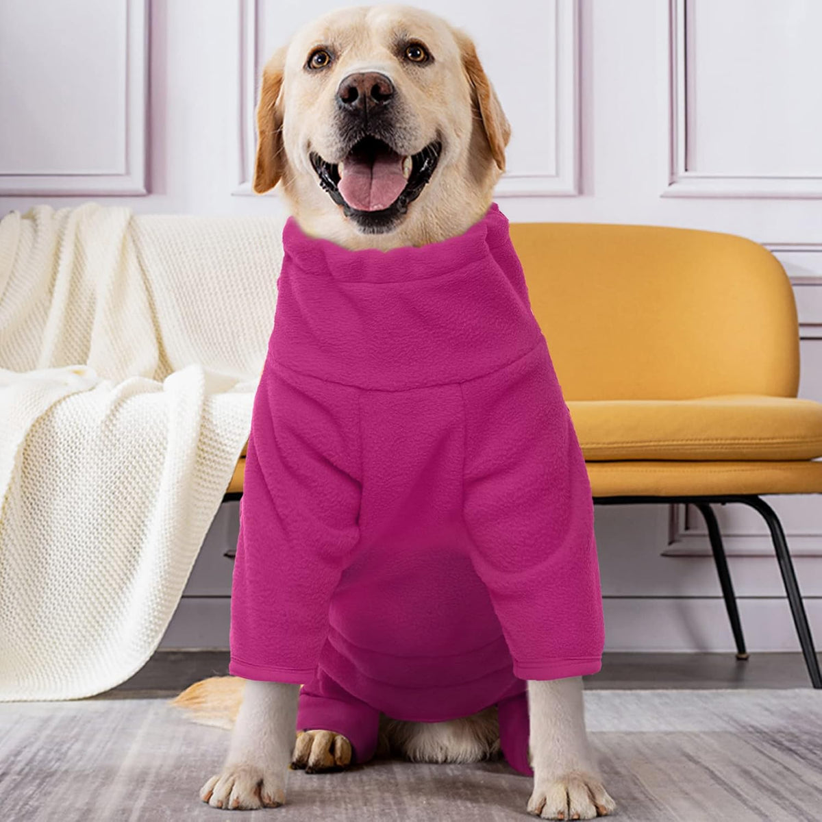 ROZKITCH Dog Jackets for Small Dogs, Pet Windproof Warm Cold Weather Jacket Vest Cozy Jumpsuit