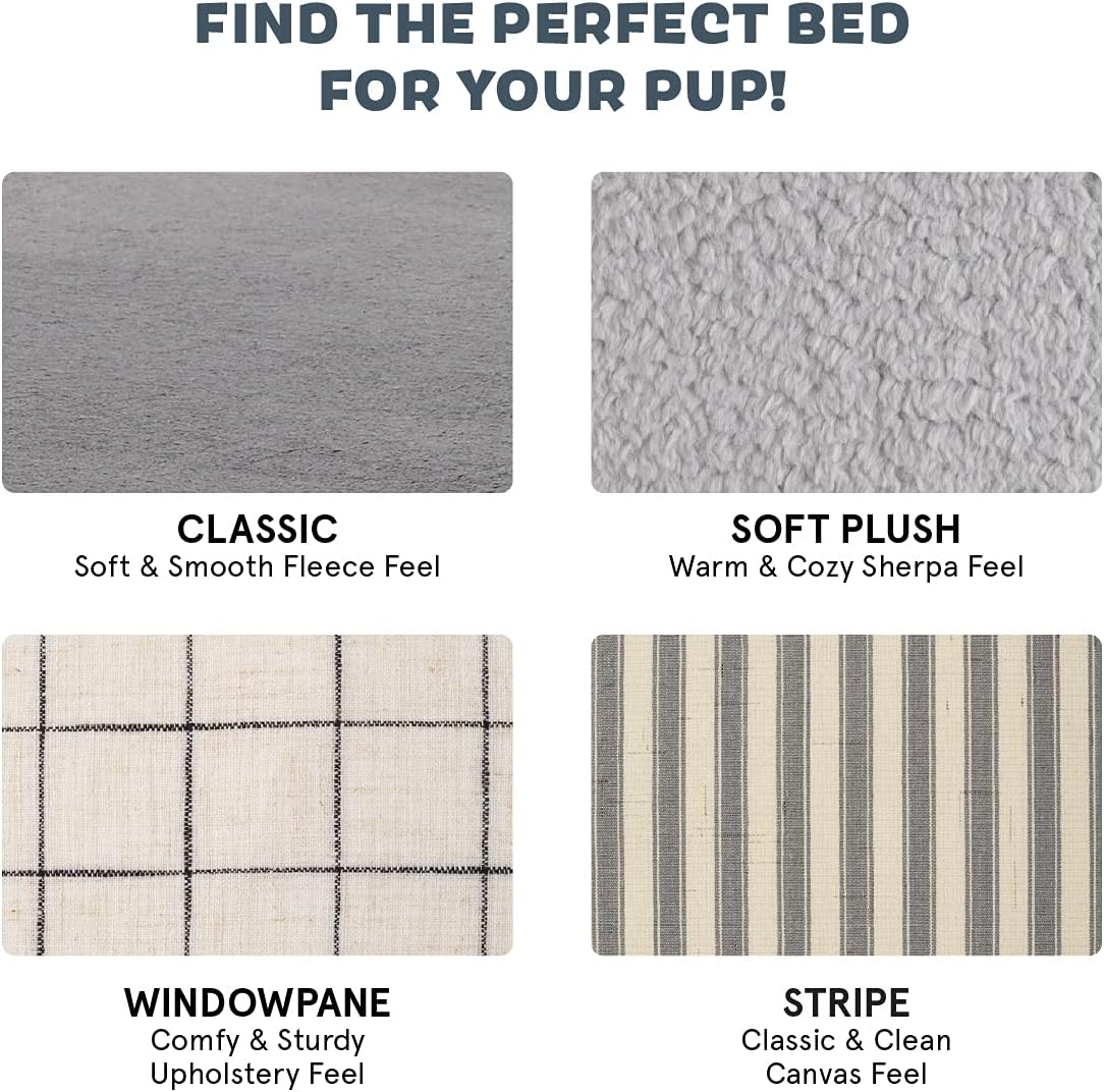 Barkbox Orthopedic Dog Bed | Comfortable Memory Foam Mattress for Joint Relief | Head and Neck