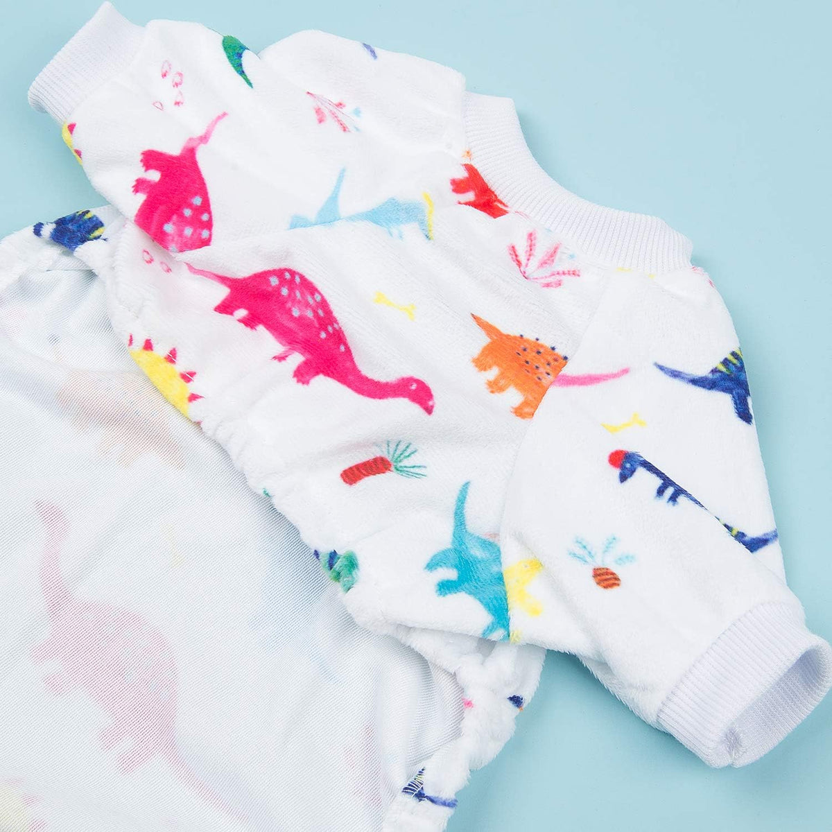 CuteBone Dog Halloween Pajamas Puppy Onesies Small Dogs Soft Pjs Coat Cat Apparel Comfy Pet