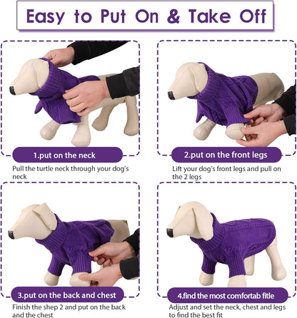 Queenmore Dog Sweater for Large Size Pet,Pitbull Dog Sweater,XXL Doggy Sweater for Labrador