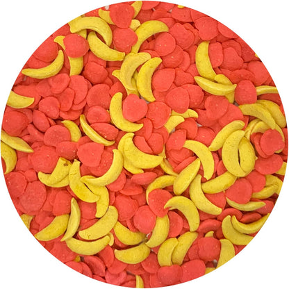 Crunchez Apple and Banana - Crunchy Fruit Flavored Treat Bites - Sugar Gliders, Squirrels