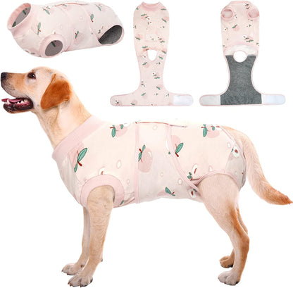 Kuoser Recovery Suit for Dogs Cats After Surgery, Professional Pet Recovery Shirt Dog Abdominal