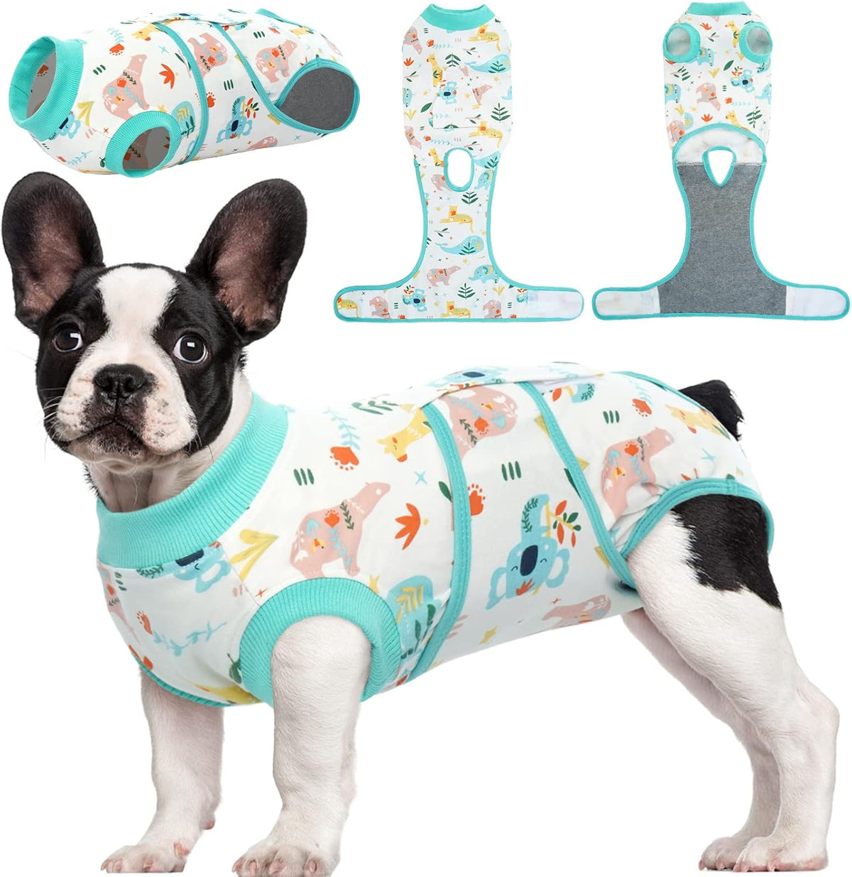 Kuoser Recovery Suit for Dogs Cats After Surgery, Professional Pet Recovery Shirt Dog Abdominal