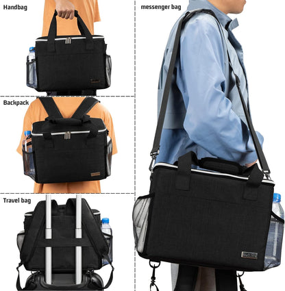 BAGLHER Dog Travel Bag Backpack Pet Supplies Backpack Pet Accessories Storage Bag 5-Piece Set with