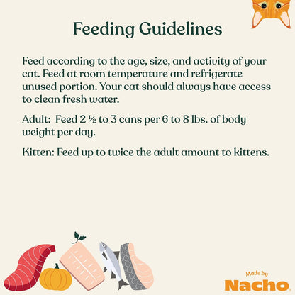 Made by Nacho Flaked Filets Recipe in Bone Broth, Grain-Free Chef's Selects Wet Food for Cats