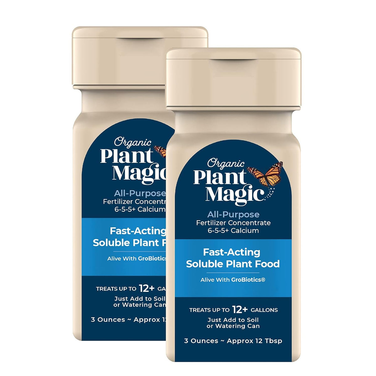 Organic Plant Magic - Truly Organic™ Easy to Use Soluble Plant Food Shaker: All-Purpose Fertilizer