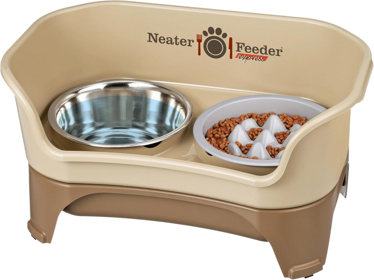 Neater Feeder Express Mess Proof Dog Bowls Elevated for Medium and Large Breed – Made in USA – No