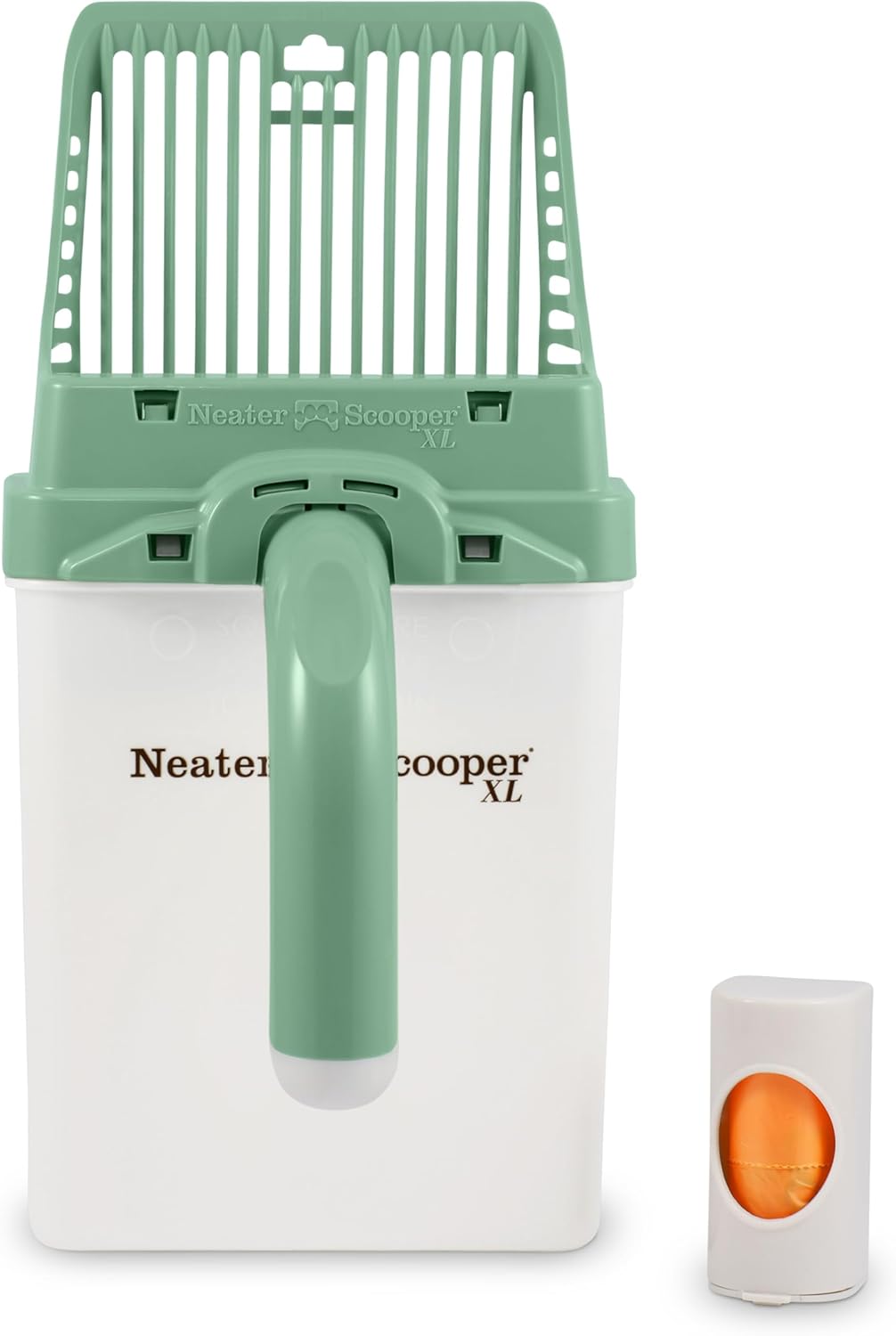Neater Pet Brands Neater Scooper XL Cat Litter Scoop, 15 Refill Bags – Extra-Large Capacity