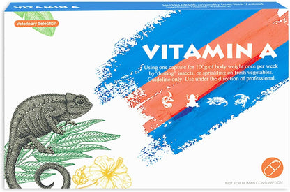 Reptile Vitamin A Supplement – Eye Health Support for Lizards, Turtles, Snakes & Amphibians