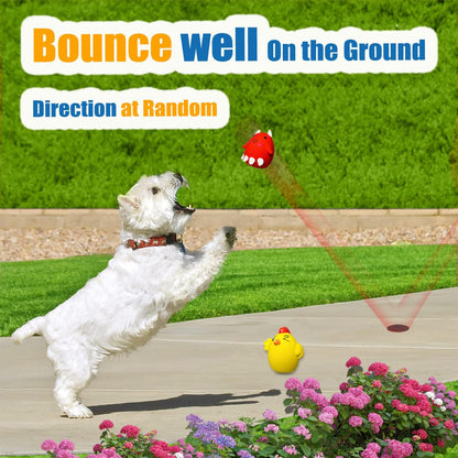 Squeaky Dog Toys for Small Dogs and Medium Breeds, Puppy Small Dog Toys Squeaky Dog Balls 6pcs for