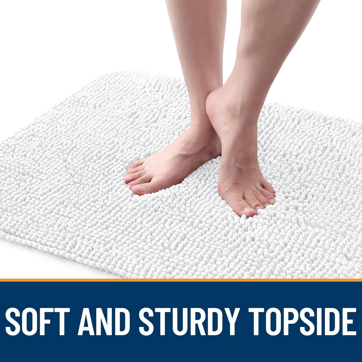 OLANLY Dog Door Mat for Muddy Paws 44x32, Absorbs Moisture and Dirt, Absorbent Non-Slip Washable