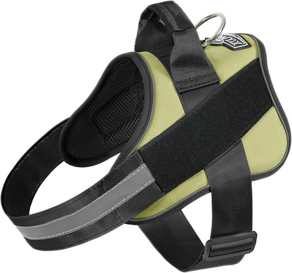 Bolux Dog Harness, No-Pull Reflective Dog Vest, Breathable Adjustable Pet Harness with Handle for