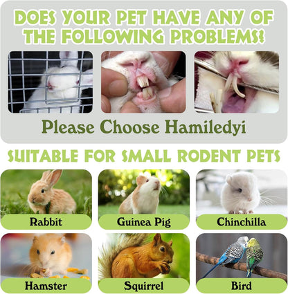 Hamiledyi Rabbit Seagrass Mat Hanging Bunny Chew Toys for Teeth Rabbit Enrichment Activity Mat