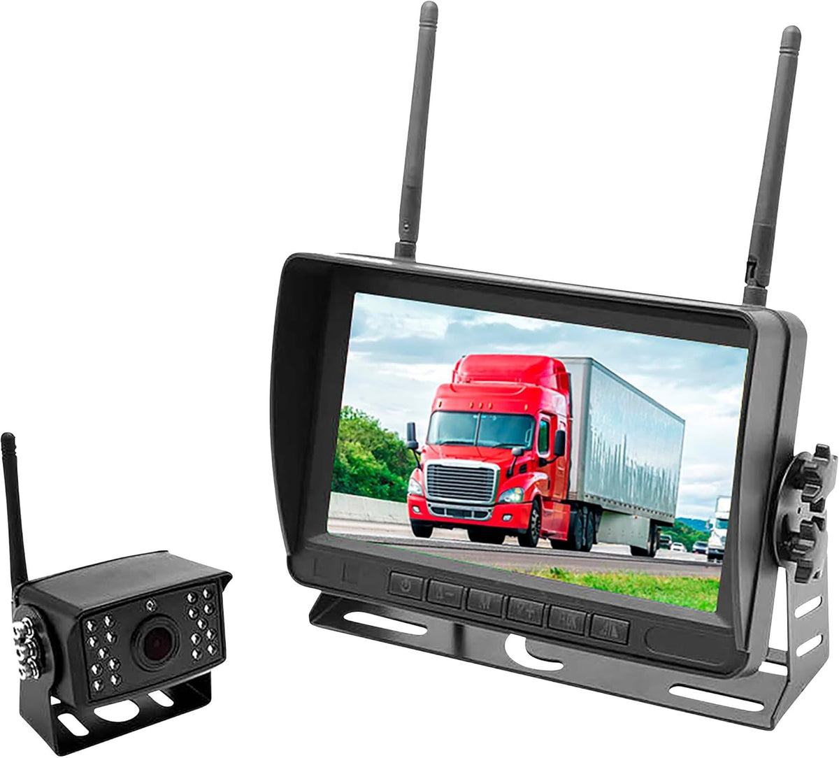 FalconEye Electronics 2nd Generation 200-300Ft Wireless Range Backup Camera for Trucks, Fleets. HD