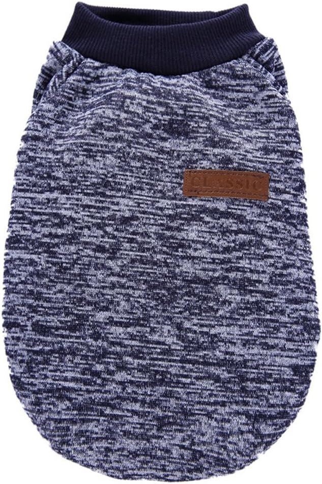 Jecikelon Dog Clothes Dogs Sweater Soft Puppies Clothing Winter Puppy Sweaters Warm Outfit for Dogs
