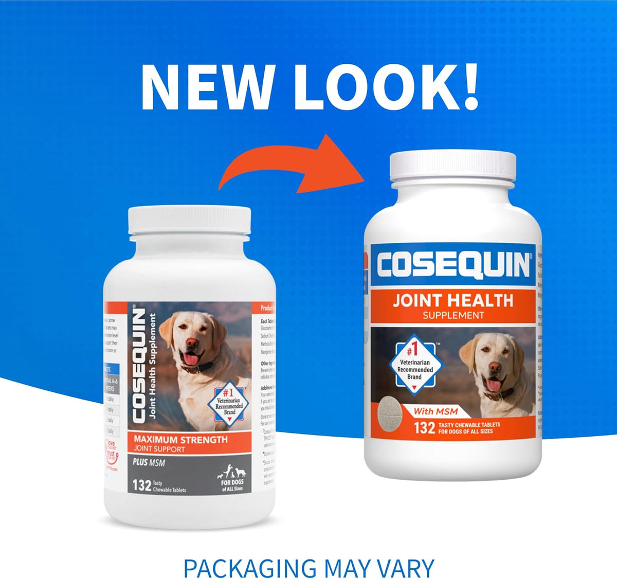 Nutramax Cosequin for Dogs Joint Health Supplement, Contains Glucosamine for Dogs, Plus Chondroitin