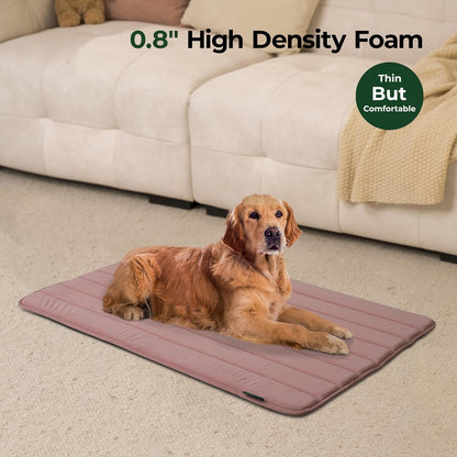 BALANCE Dog Crate Pad, Dog Foam Crate Mat Kennel Pad, Washable Water-Resistant Pet Bed Flat Dogs