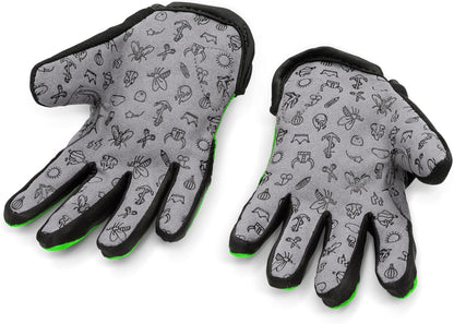 woom TENS Bike Gloves, Child’s & Youth Bicycle Full Finger Protection with Grip for Road Cycling &